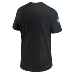 Carolina Panthers 2024 Sideline Coach UV Performance T-Shirt - Black T-shirts