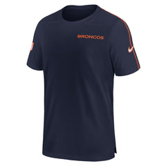 Denver Broncos 2024 Sideline Coach UV Performance T-Shirt - Navy T-shirts