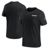 Las Vegas Raiders 2024 Sideline Coach UV Performance T-Shirt - Black T-shirts