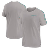 Miami Dolphins 2024 Sideline Coach UV Performance T-Shirt - Gray T-shirts