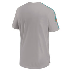 Miami Dolphins 2024 Sideline Coach UV Performance T-Shirt - Gray T-shirts