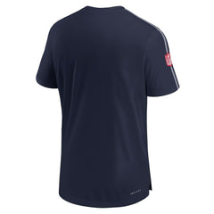 New England Patriots 2024 Sideline Coach UV Performance T-Shirt - Navy T-shirts