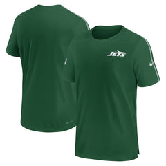 New York Jets 2024 Sideline Coach UV Performance T-Shirt - Green T-shirts