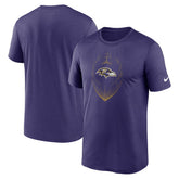 Baltimore Ravens Primetime Legend Icon Performance T-Shirt - Purple T-shirts