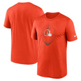 Cleveland Browns Primetime Legend Icon Performance T-Shirt - Orange T-shirts