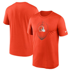 Cleveland Browns Primetime Legend Icon Performance T-Shirt - Orange T-shirts