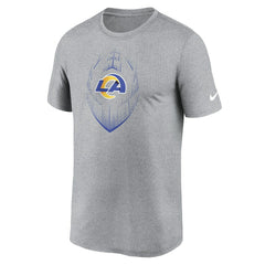 Los Angeles Rams Primetime Legend Icon Performance T-Shirt - Heather Gray T-shirts