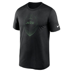 New York Jets Primetime Legend Icon Performance T-Shirt - Black T-shirts