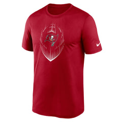 Tampa Bay Buccaneers Primetime Legend Icon Performance T-Shirt - Red T-shirts