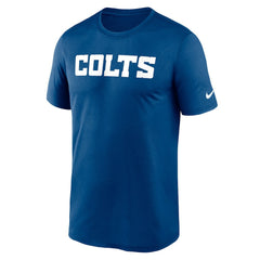 Indianapolis Colts Primetime Legend Wordmark Performance T-Shirt - Royal T-shirts