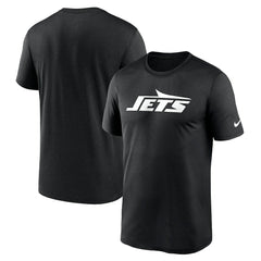 New York Jets Primetime Legend Wordmark Performance T-Shirt - Black T-shirts