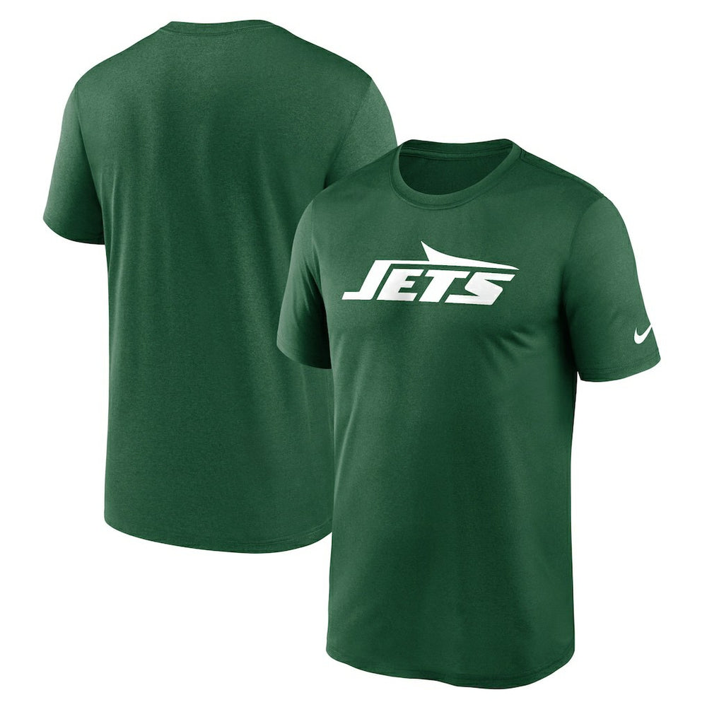 New York Jets Primetime Legend Wordmark Performance T-Shirt - Green T-shirts