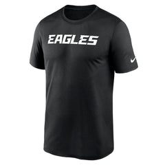 Philadelphia Eagles Primetime Legend Wordmark Performance T-Shirt - Black T-shirts
