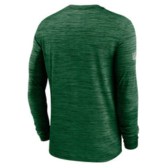 New York Jets Sideline Velocity Dri-FIT Long Sleeve T-Shirt - Green T-shirts