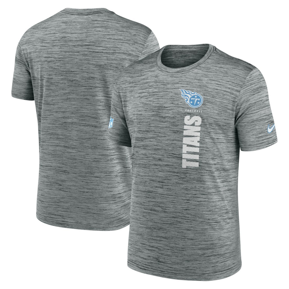 Tennessee Titans Sideline Velocity Dri-FIT T-Shirt - Gray T-shirts