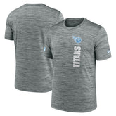 Tennessee Titans Sideline Velocity Dri-FIT T-Shirt - Gray T-shirts