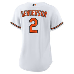 Gunnar Henderson Baltimore Orioles Nike Women's Replica Player Jersey - White Jerseys
