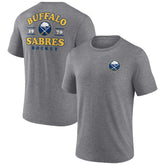 Buffalo Sabres Winger Tri-Blend T-Shirt - Heather Gray | US 200500759