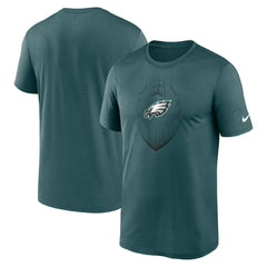 Philadelphia Eagles Big & Tall Blitz Legend Icon T-Shirt - Teal T-shirts