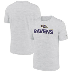 Baltimore Ravens Blitz Velocity Modern Dri-FIT T-Shirt - Ash T-shirts