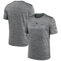 Dallas Cowboys Blitz Velocity Modern Dri-FIT T-Shirt - Anthracite T-shirts