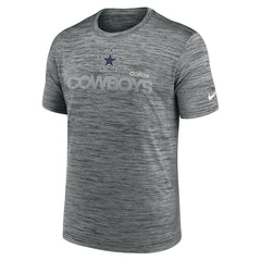 Dallas Cowboys Blitz Velocity Modern Dri-FIT T-Shirt - Anthracite T-shirts