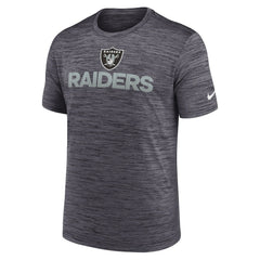 Las Vegas Raiders Blitz Velocity Modern Dri-FIT T-Shirt - Black T-shirts