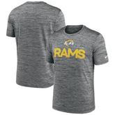 Los Angeles Rams Blitz Velocity Modern Dri-FIT T-Shirt - Anthracite T-shirts