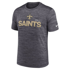 New Orleans Saints Blitz Velocity Modern Dri-FIT T-Shirt - Black T-shirts