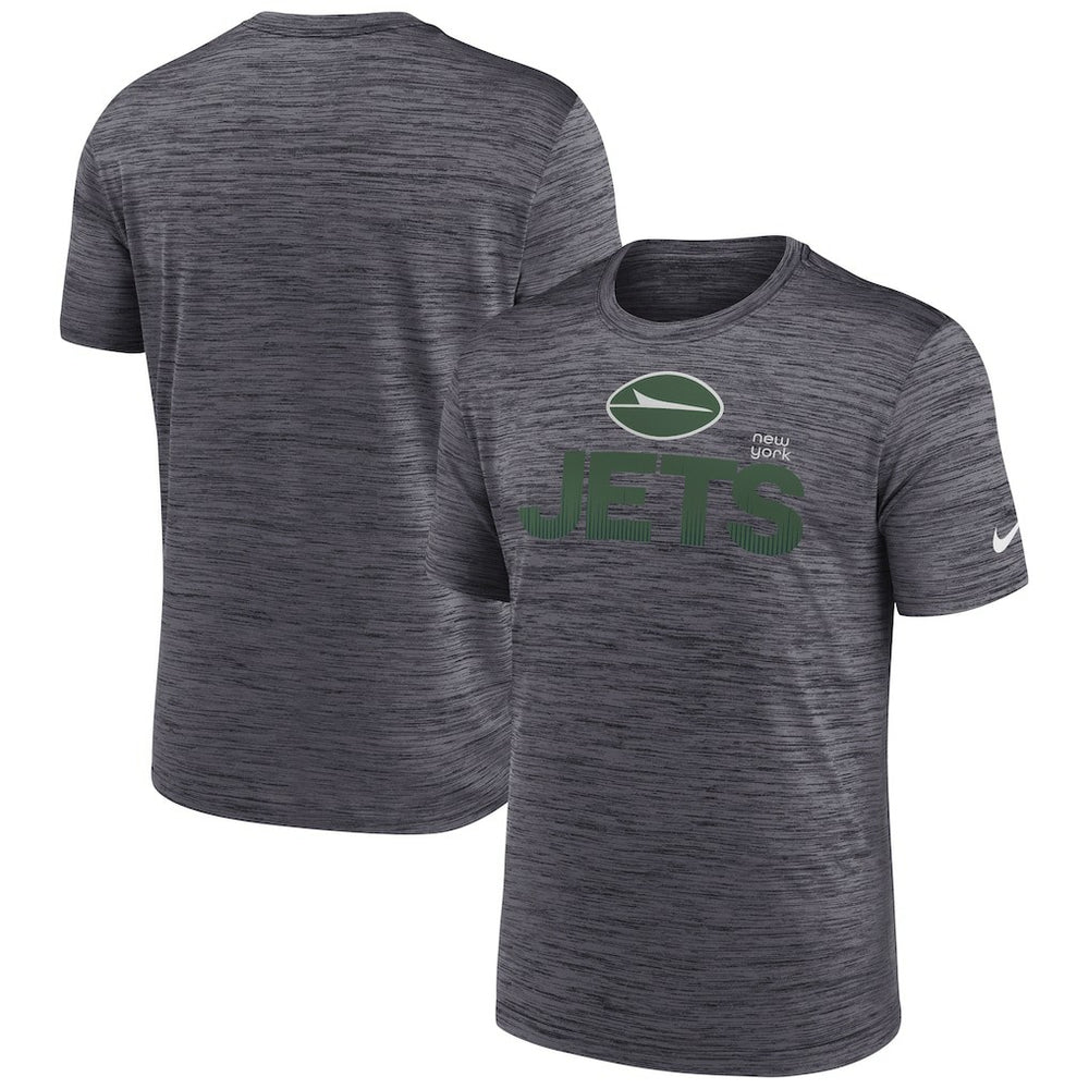 New York Jets Blitz Velocity Modern Dri-FIT T-Shirt - Black T-shirts
