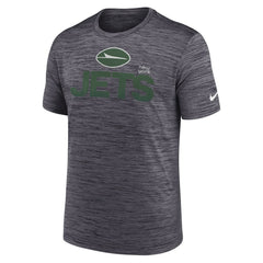 New York Jets Blitz Velocity Modern Dri-FIT T-Shirt - Black T-shirts