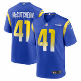 Cameron McCutcheon Los Angeles Rams Game Jersey - Royal Jerseys
