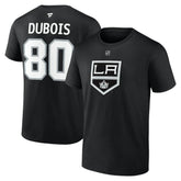 Pierre-Luc Dubois Los Angeles Kings Fanatics Authentic Stack Name & Number T-Shirt - Black | US 200509050