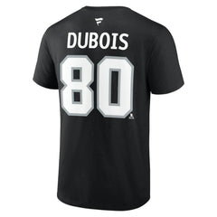 Pierre-Luc Dubois Los Angeles Kings Fanatics Authentic Stack Name & Number T-Shirt - Black | US 200509050