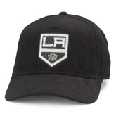 Los Angeles Kings American Needle Corduroy Chain Stitch Adjustable Hat - Black | US 200509103