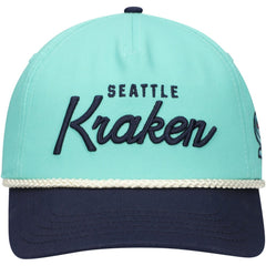 Seattle Kraken American Needle Roscoe Washed Twill Adjustable Hat - Light Blue/Deep Sea Blue | US 200509118
