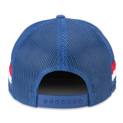 New York Rangers American Needle HotFoot Stripes Trucker Adjustable Hat - Blue | US 200509129