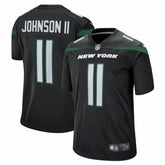 Jermaine Johnson II New York Jets Alternate Game Jersey - Black Jerseys