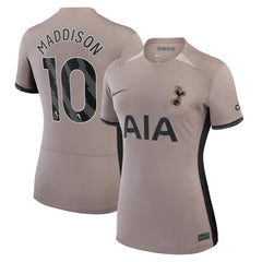 James Maddison Tottenham Hotspur Women's 2023/24 Third Stadium Replica Player Jersey – Tan - Nike sale