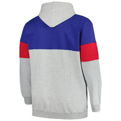 Philadelphia 76ers Big & Tall Pullover Hoodie Royal/Red - Fanatics