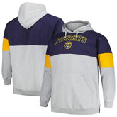 Denver Nuggets Big & Tall Pullover Hoodie Navy/Gold - Fanatics outlet