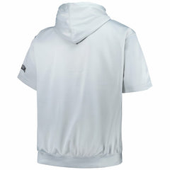 New Orleans Pelicans Big & Tall Logo Pullover Hoodie Silver - Fanatics