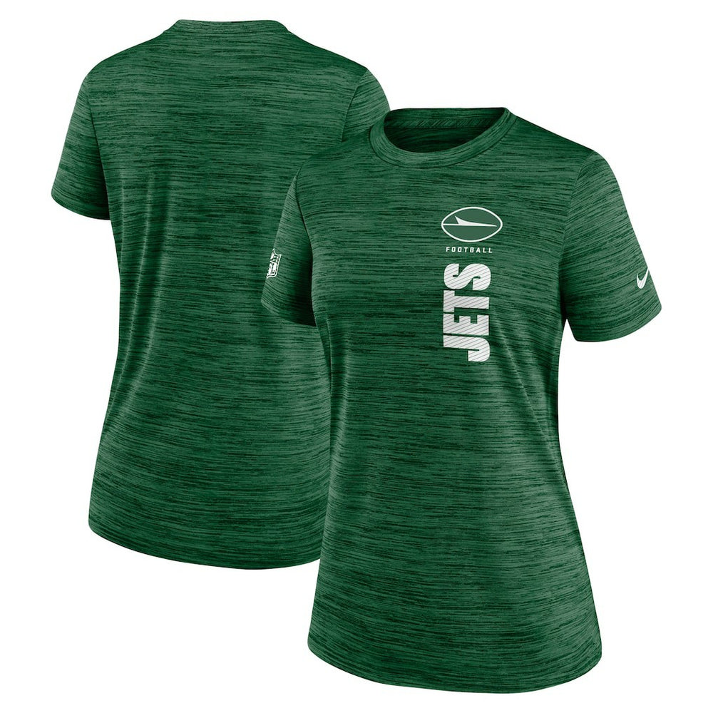 New York Jets Women's Sideline Velocity Dri-FIT T-Shirt - Green T-shirts