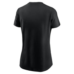 Atlanta Falcons Women's Primary Logo T-Shirt - Black T-shirts