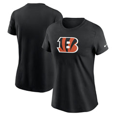 Cincinnati Bengals Women's Primary Logo T-Shirt - Black T-shirts