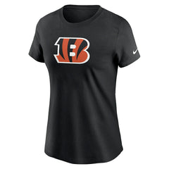 Cincinnati Bengals Women's Primary Logo T-Shirt - Black T-shirts