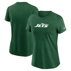 New York Jets Women's Primary Logo T-Shirt - Green T-shirts