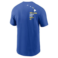 Los Angeles Rams x Maui Relief T-Shirt - Royal T-shirts