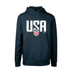 USMNT Levelwear Youth Podium Mascot Pullover Hoodie Navy