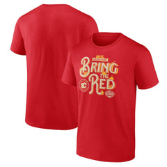 Calgary Flames Fanatics 2023 NHL Heritage Classic Local T-Shirt – Red | US 200536126
